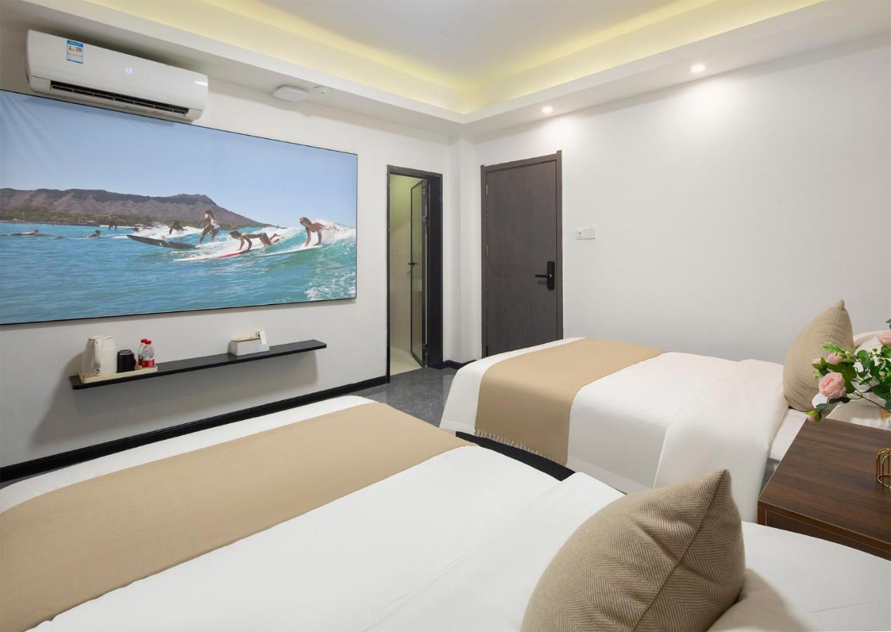 Deer Chenke Seascape Surf B&B Sanya Exterior photo
