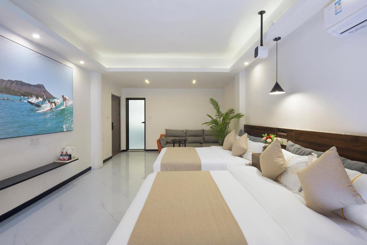 Deer Chenke Seascape Surf B&B Sanya Exterior photo